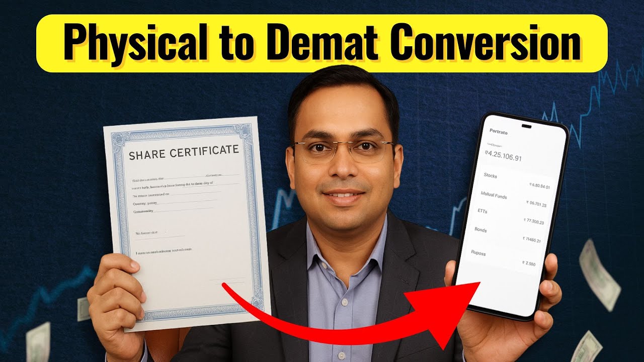Convert Old Share Certificates to Demat NOW! | Easy Process!