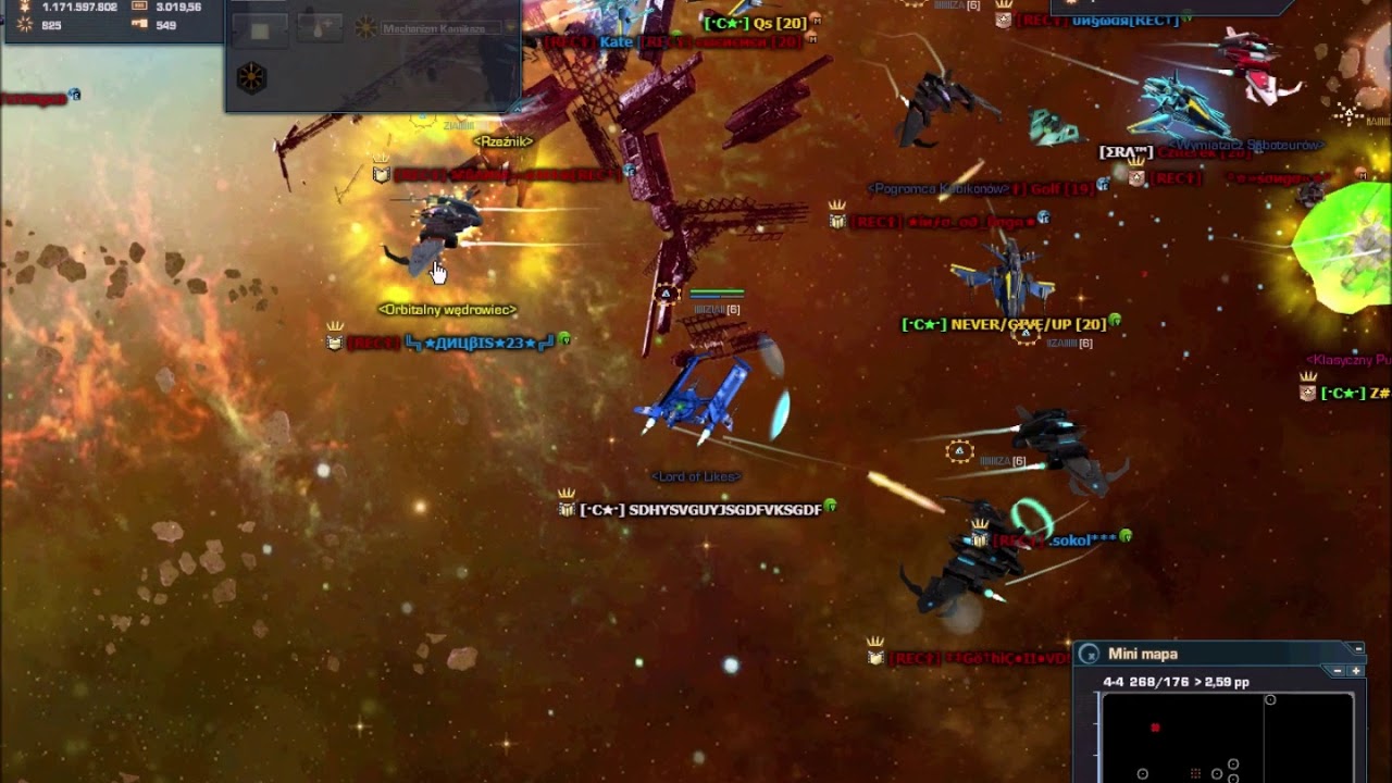 Darkorbit End of C*? Teamfights on merged PL servers