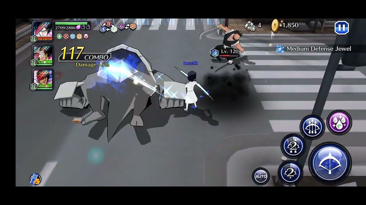 Bleach Brave Souls ; Inheritance Zone ( Technique Only )