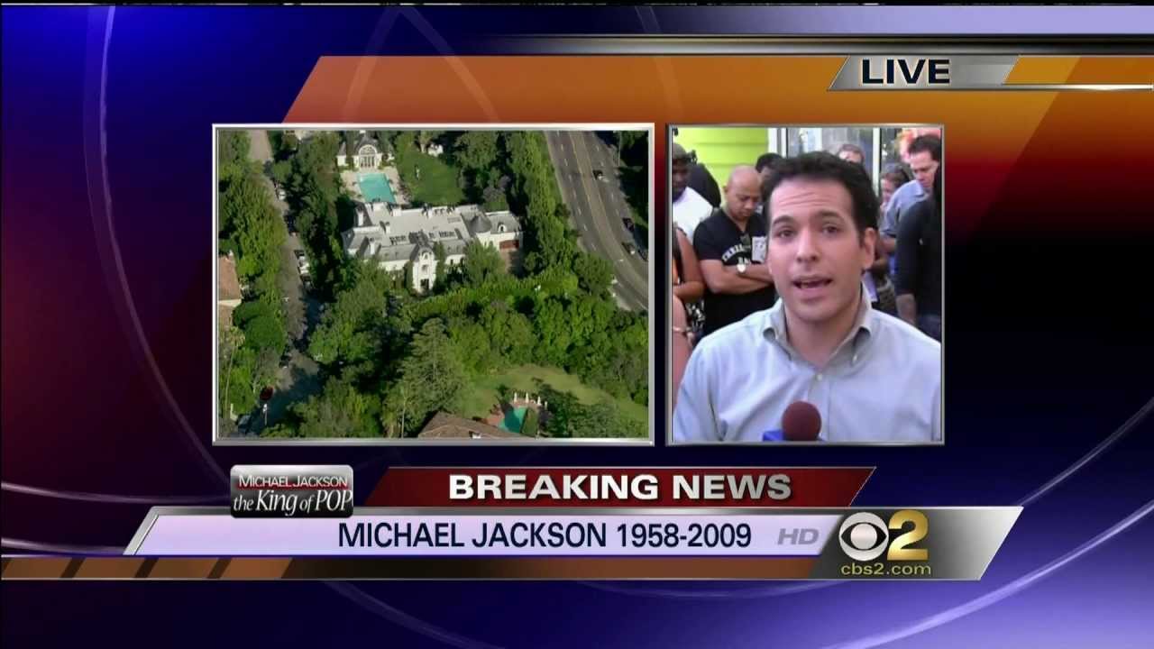 Michael Jackson Death Coverage Jun 25, 2009