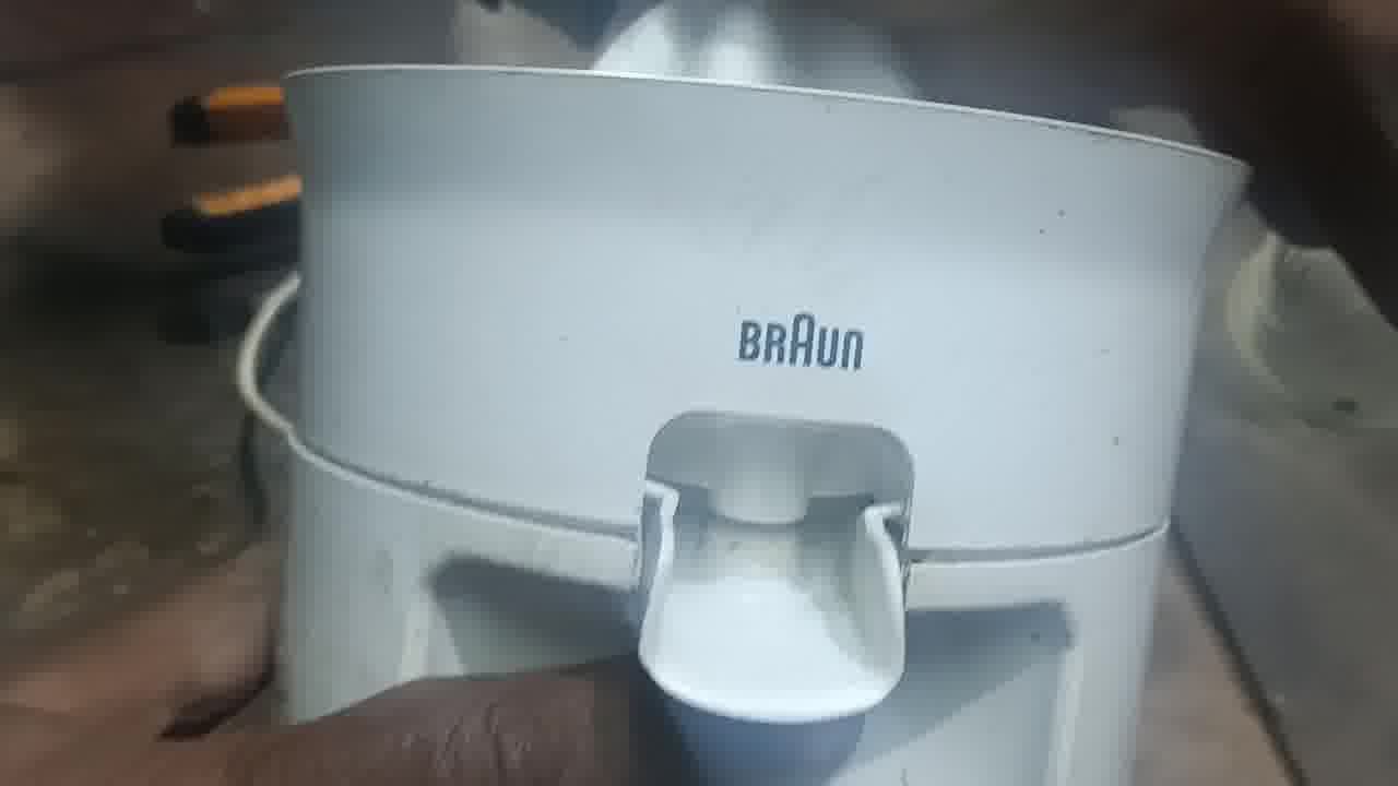 عصارة برتقال براون BRAUN و شغل صنايعية
