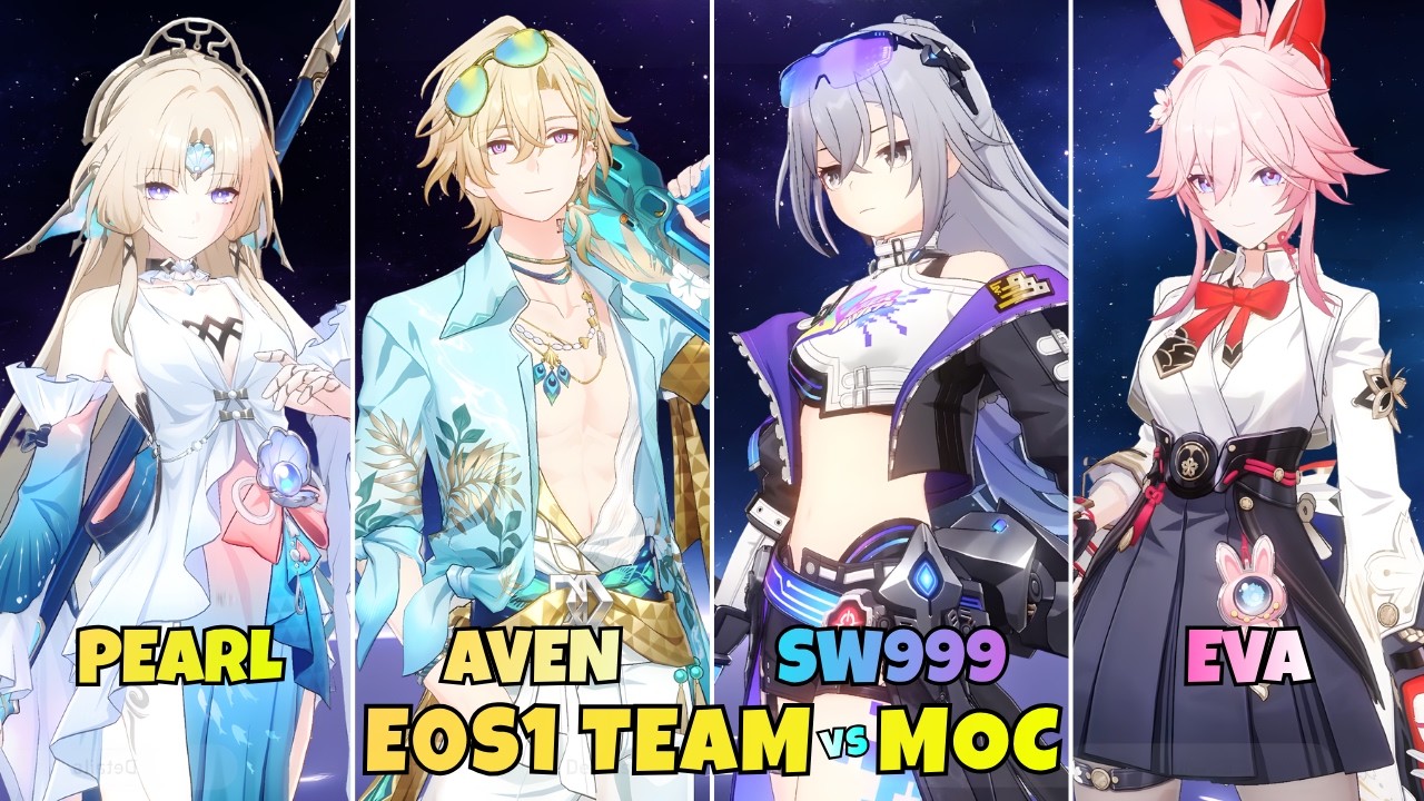 Pearl x SW999, Evanescia, & Aventurine E0S1 Team vs New MoC 12 | HSR 4.6