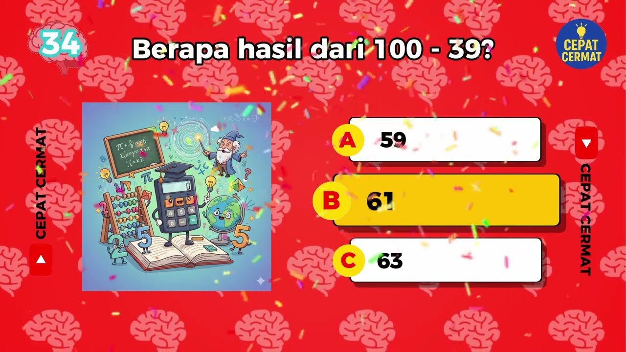 49 Soal Quiz Campuran Paling Seru! Uji Otak & Fokus Kamu Sekarang!