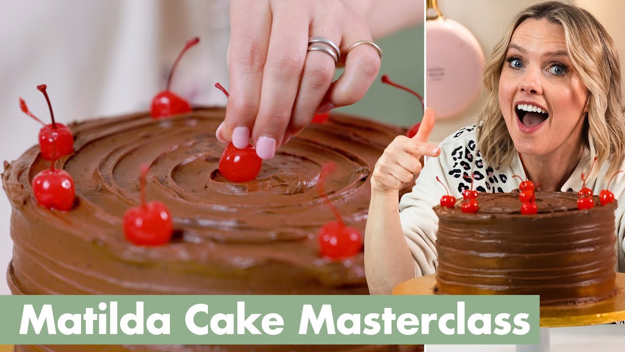 MATILDA CAKE OFFICIAL MASTERCLASS! We made 200 for the Matilda movie! #matildathemusical
