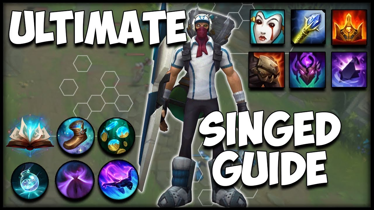 ULTIMATE SINGED GUIDE | Proxy, Runes, Summoner Spells, Items, Laning | Timestamps