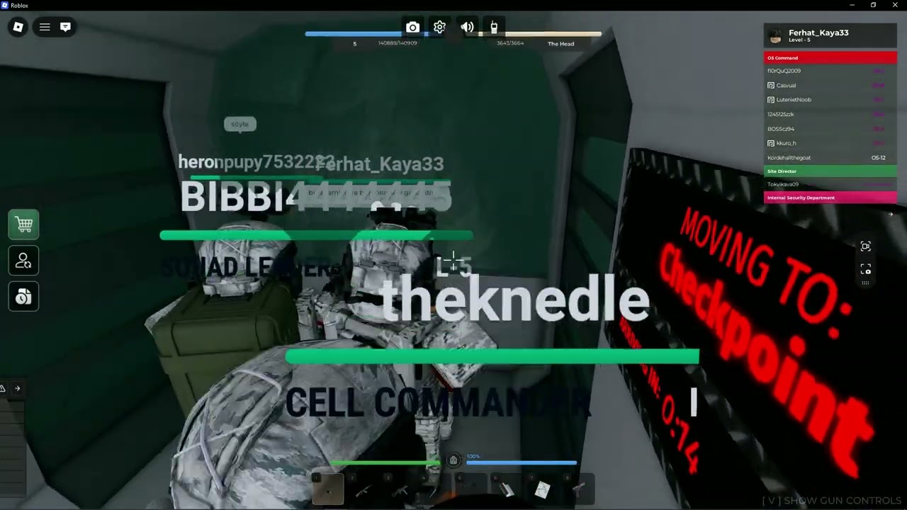 Roblox SCP Site Roleplay CP raid with tram (fail 💔🥀)