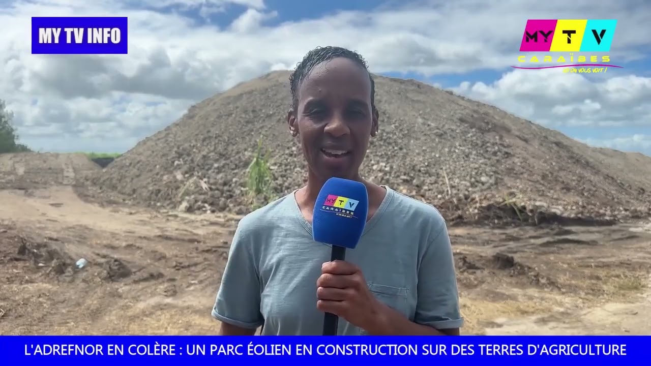 L'ADREFANOR en colère : un parc éolien en construction sur des terres d'agriculture