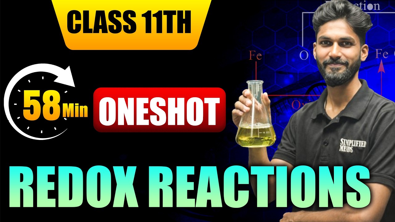 Redox Reactions | 1st PU Chemistry OneShot | SimplifiedMinds