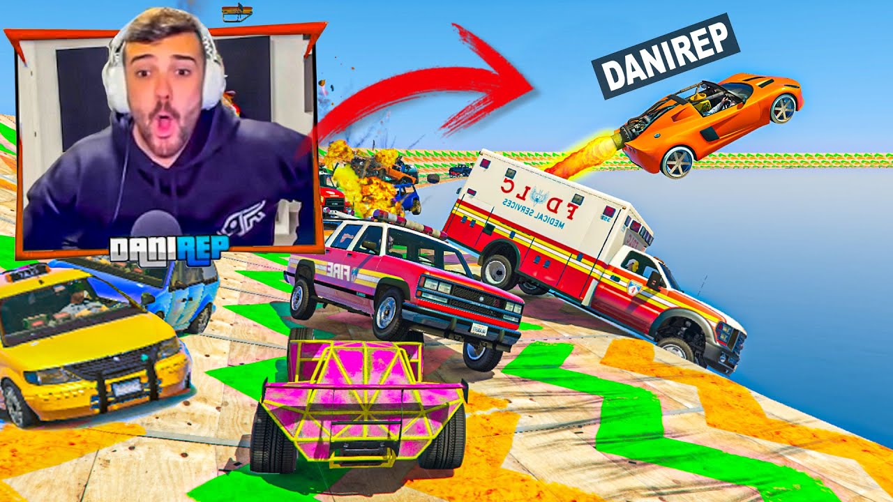 CARA A CARA CON COCHES ALEATORIOS Y EL ÚLTIMO EXPLOTA! LA MEJOR JUGADA DE MI VIDA!! - GTA 5 ONLINE