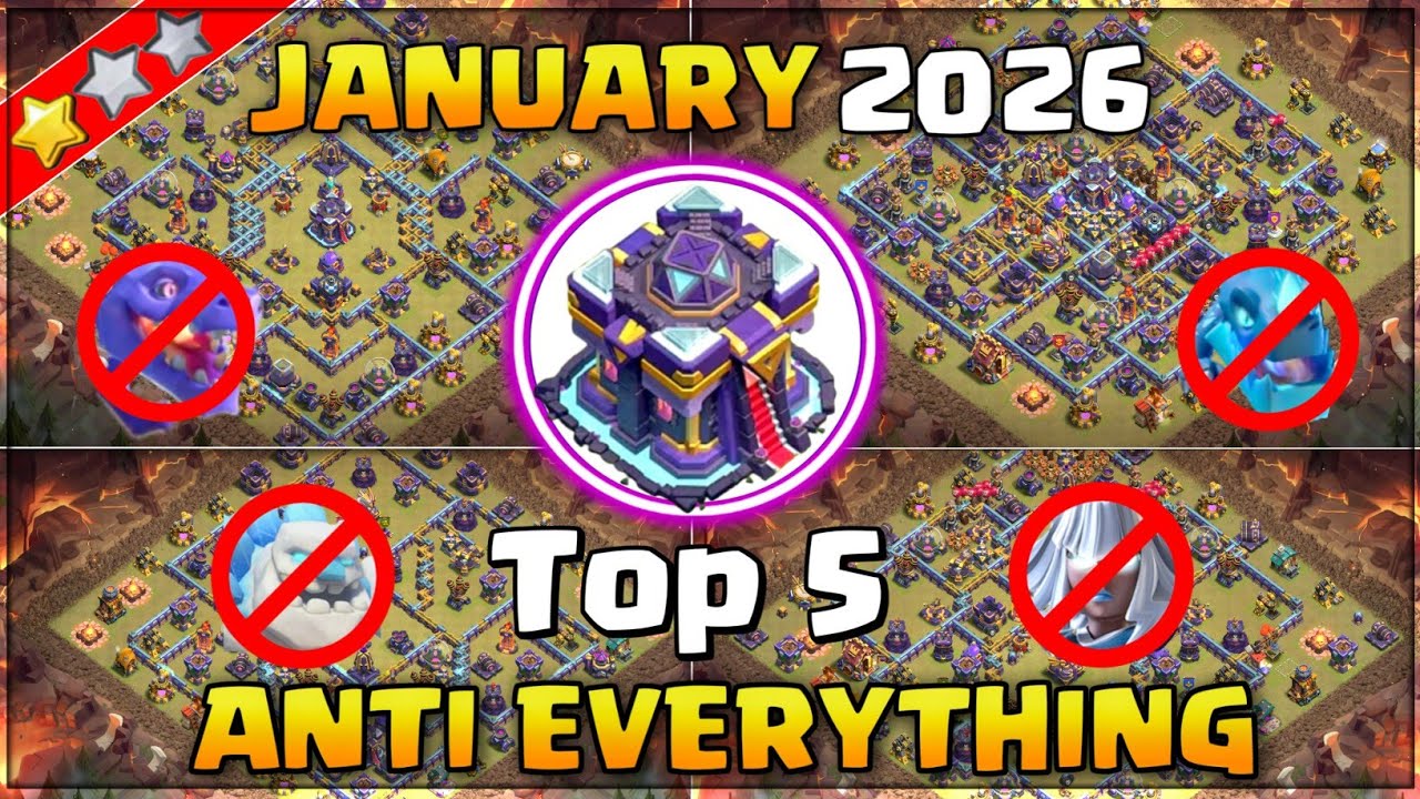 TOP 5! NEW BEST TH15 BASE Layout + Copy Link 2026 | Town Hall 15 (TH15) War Base | Clash Of Clans 