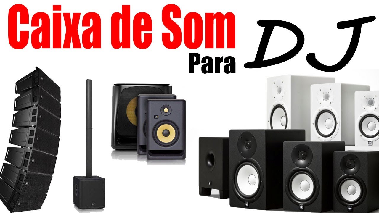 Caixa de Som para DJ
