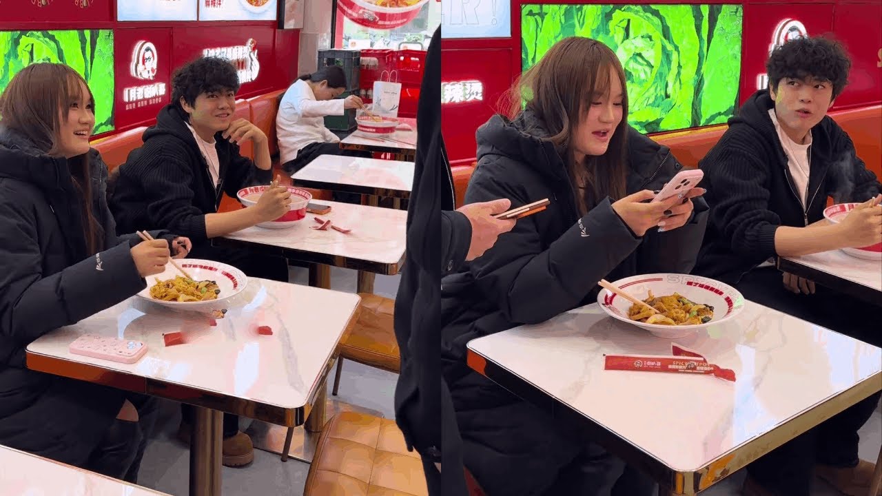 坐这么近还不处对象，原来是姐弟啊，这次太尴尬了