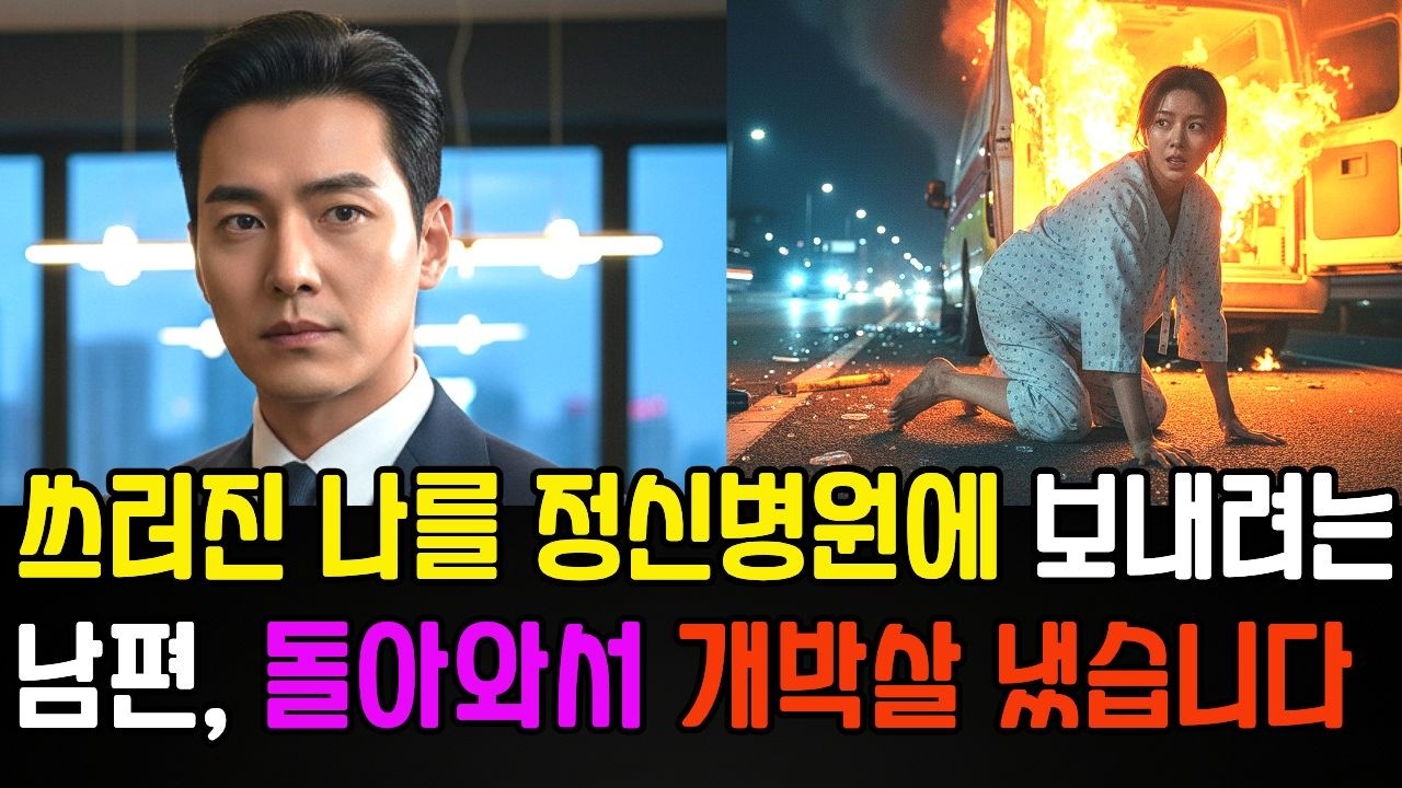 쓰러진 나를 정신병원에 보내려한 남편,돌아와서 개박살낸 사연 ...#시니어#인생사연#출퇴근길#인생이야기#복수#성공#오디오북#감동스토리#생활이야기
