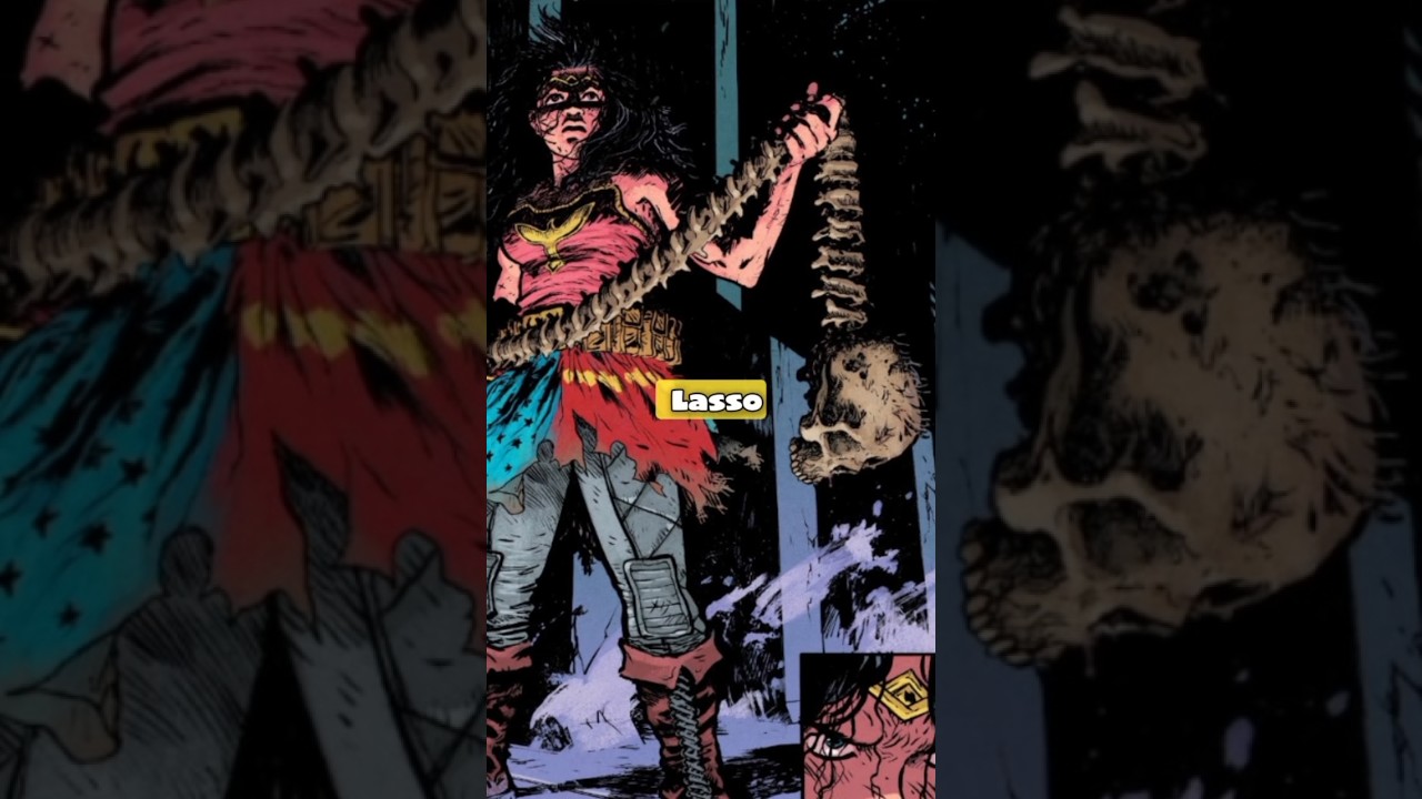 The day Wonder Woman used Superman's spine as a weapon!
