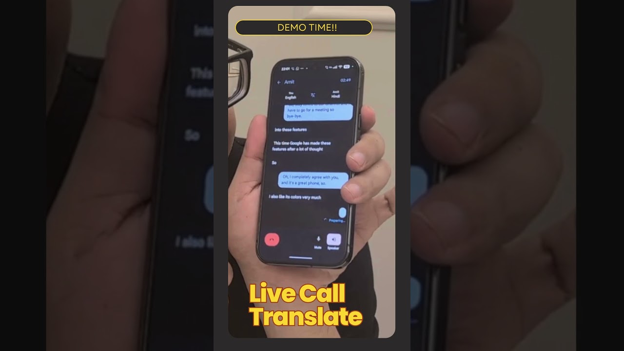 I Can't Believe This Translation Feature Actually Works #Pixel10 #AI #MustSee