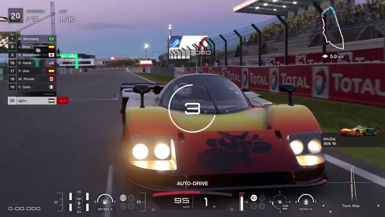 Gran Turismo 7 - Gr1. - Mazda 787b - LeMans Race 900pp