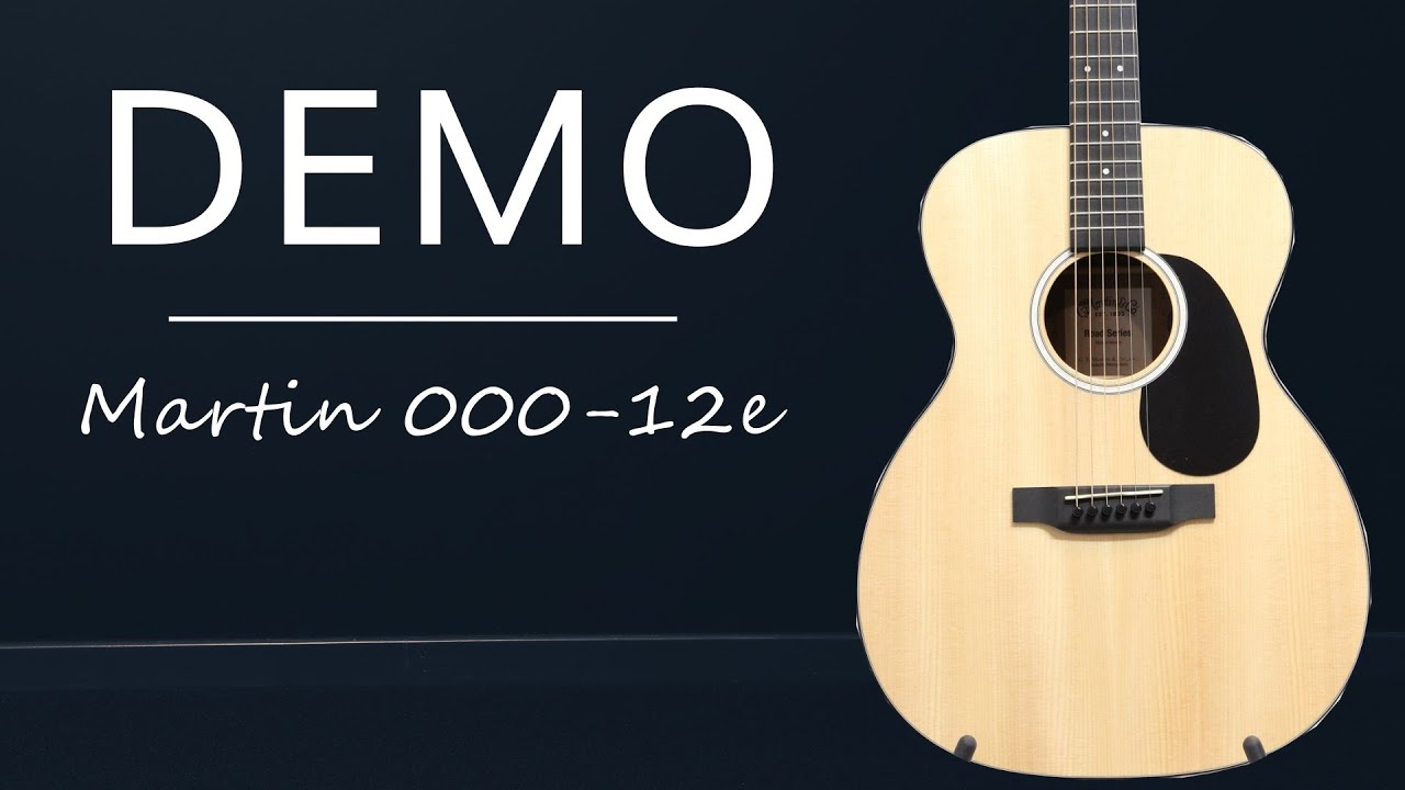 Martin 000-12E Koa | Road Series | DEMO - Muziekhuis Souman