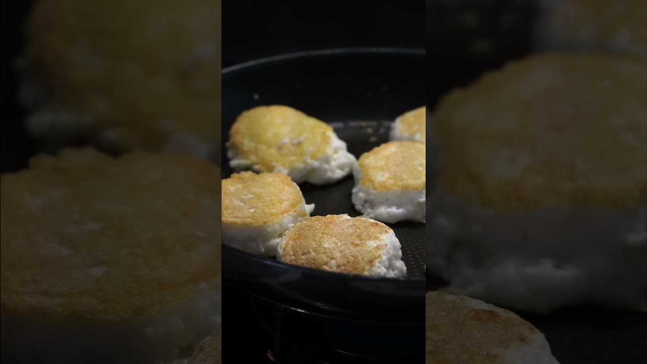 FRITTELLE di albumi e formaggio - ricetta nei commenti