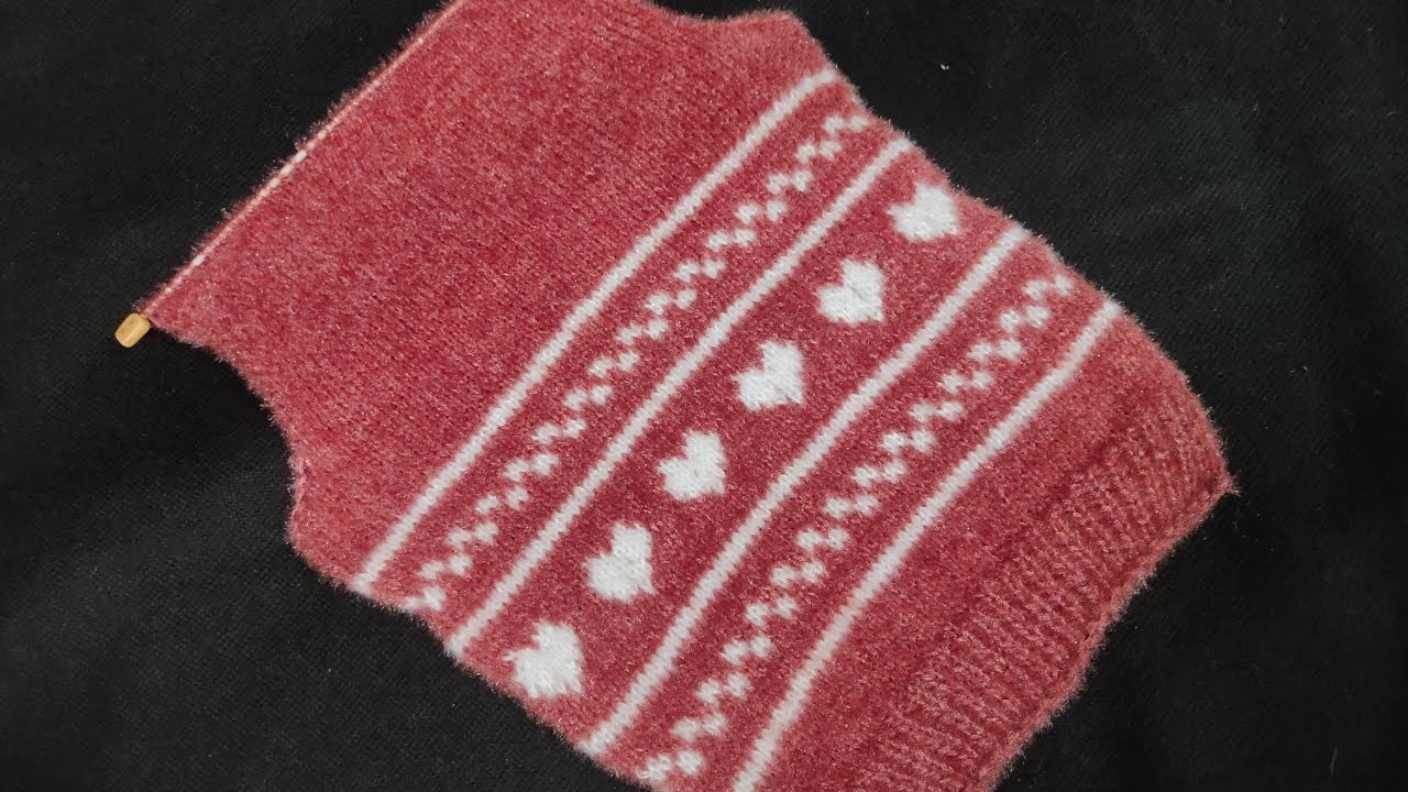 1-2 years old baby sweater design ll full baju sweater design ll