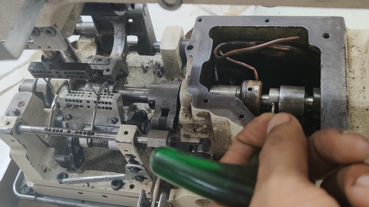 how to kansai machine DFB-1411 lopper retenar & abding timing A to Z right way