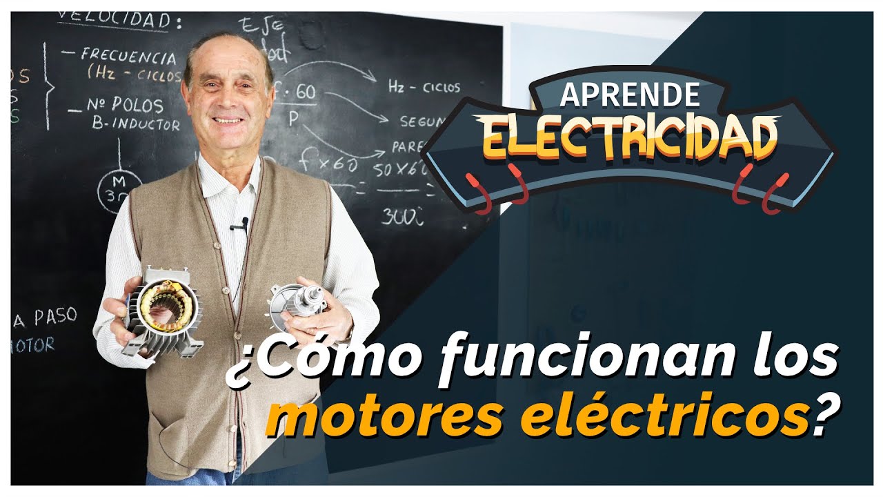 ⚡¿Cómo funcionan y qué tipos de motores eléctricos existen?