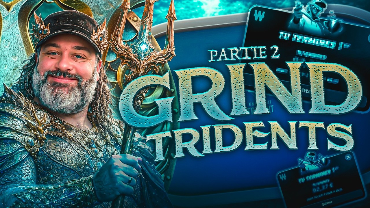 Je gagne un TRIDENT (gameplay)