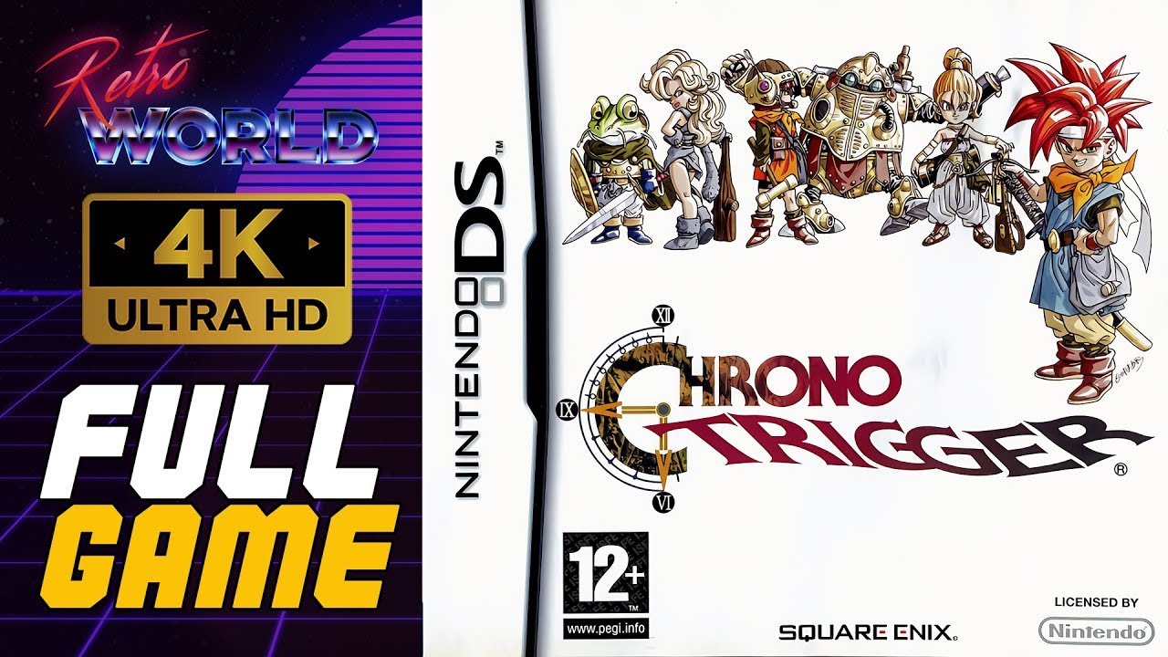 Chrono Trigger (DS) | Nintendo Longplay | No Commentary 4k