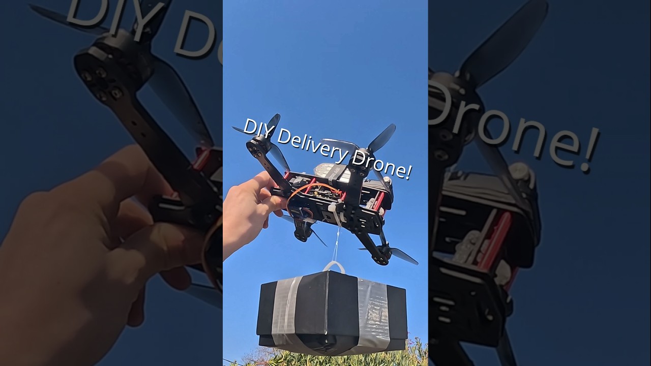 Watch This Drone Drop a Payload in Epic Style!