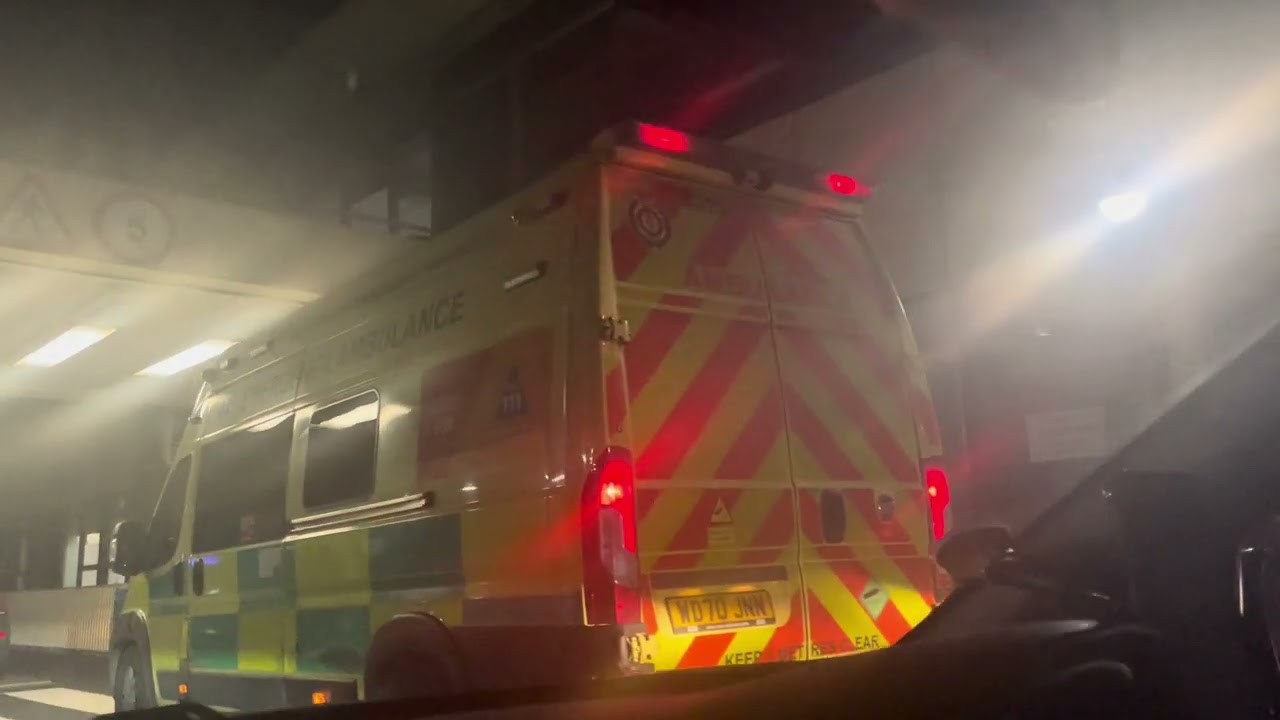 Us driving past Poole Hospital part 2 (14/02/2026)