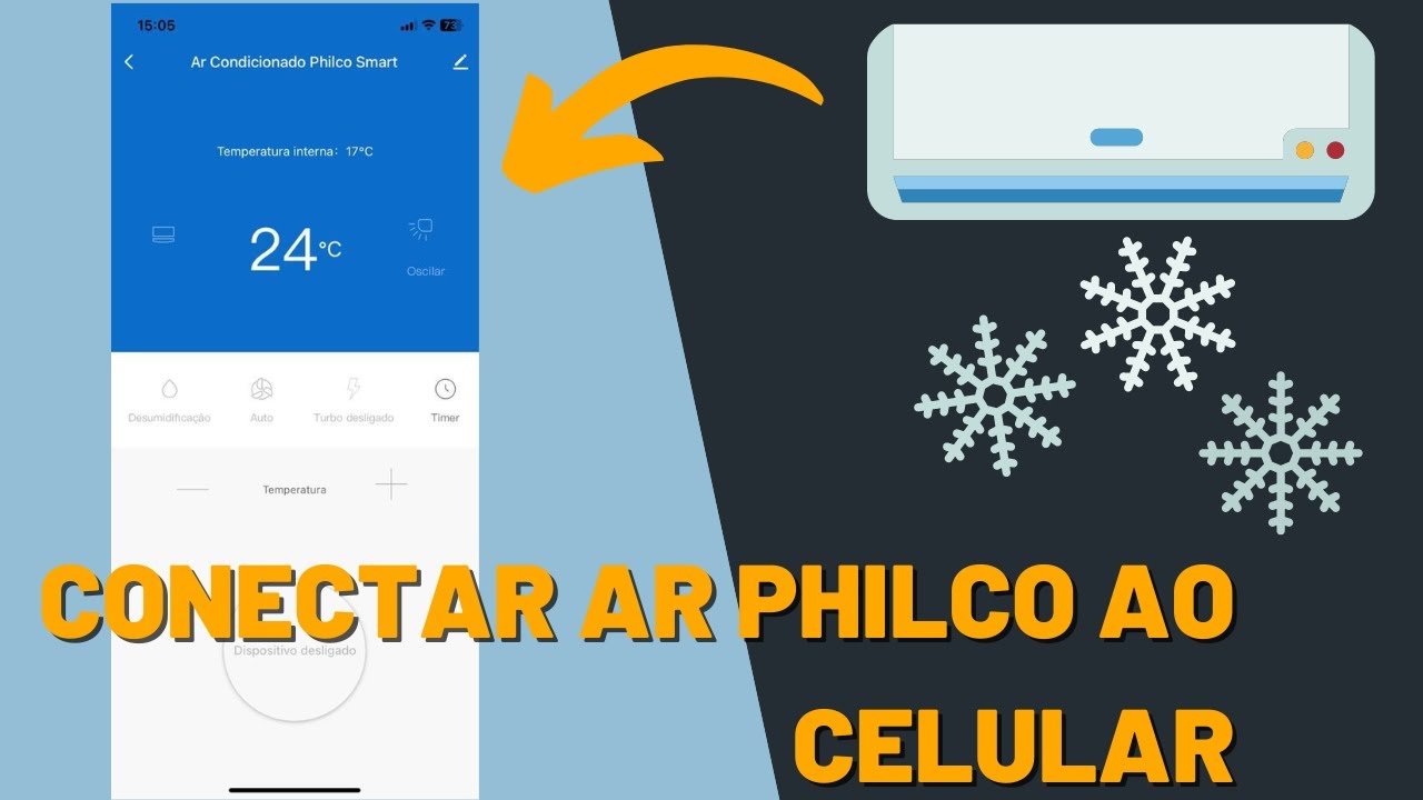Conectar ar condicionado Philco ao celular por app