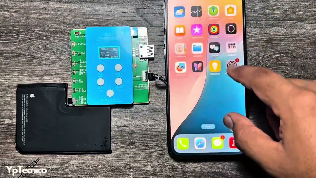JCID-Q1  PROGRAMADOR DE BATERÍAS - ASÍ LA USAMOS EN 18.4 #ios18   #iphone