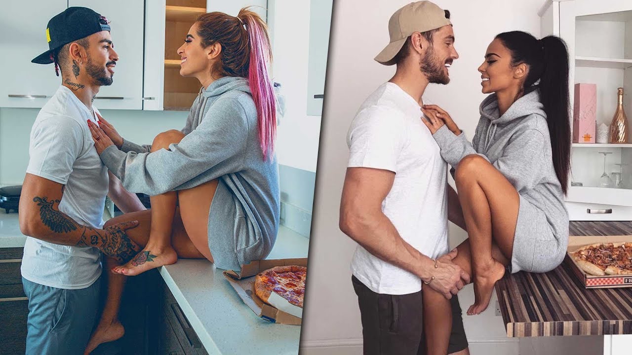 Imitando fotos románticas con Malcriado
