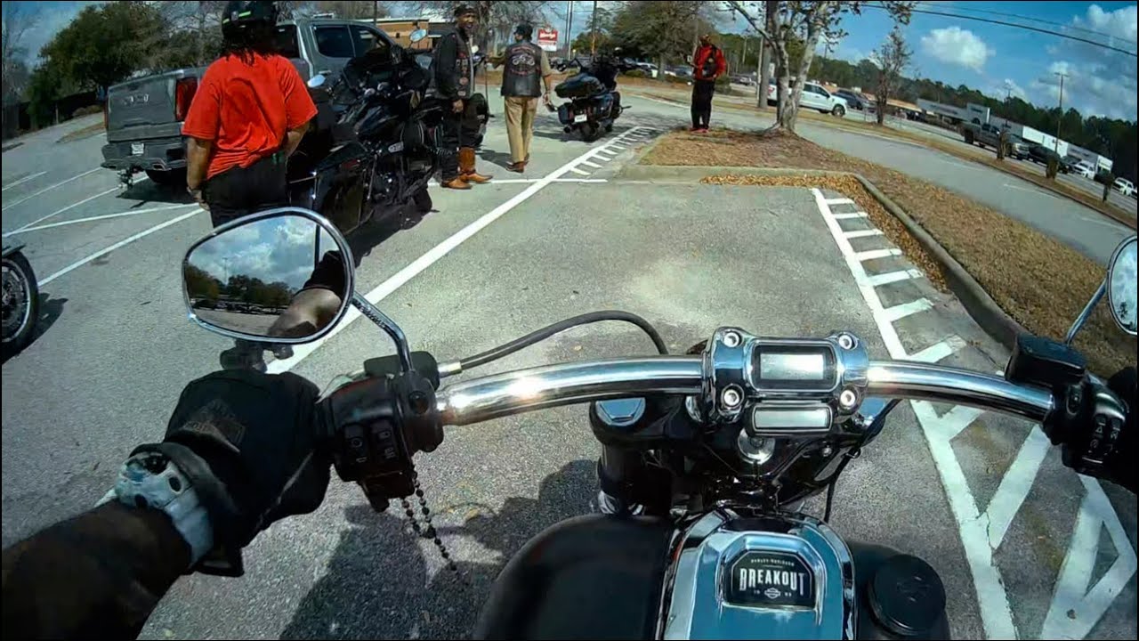 Harley Davidson Motorcycles | Ride out to see family FRMC | with music