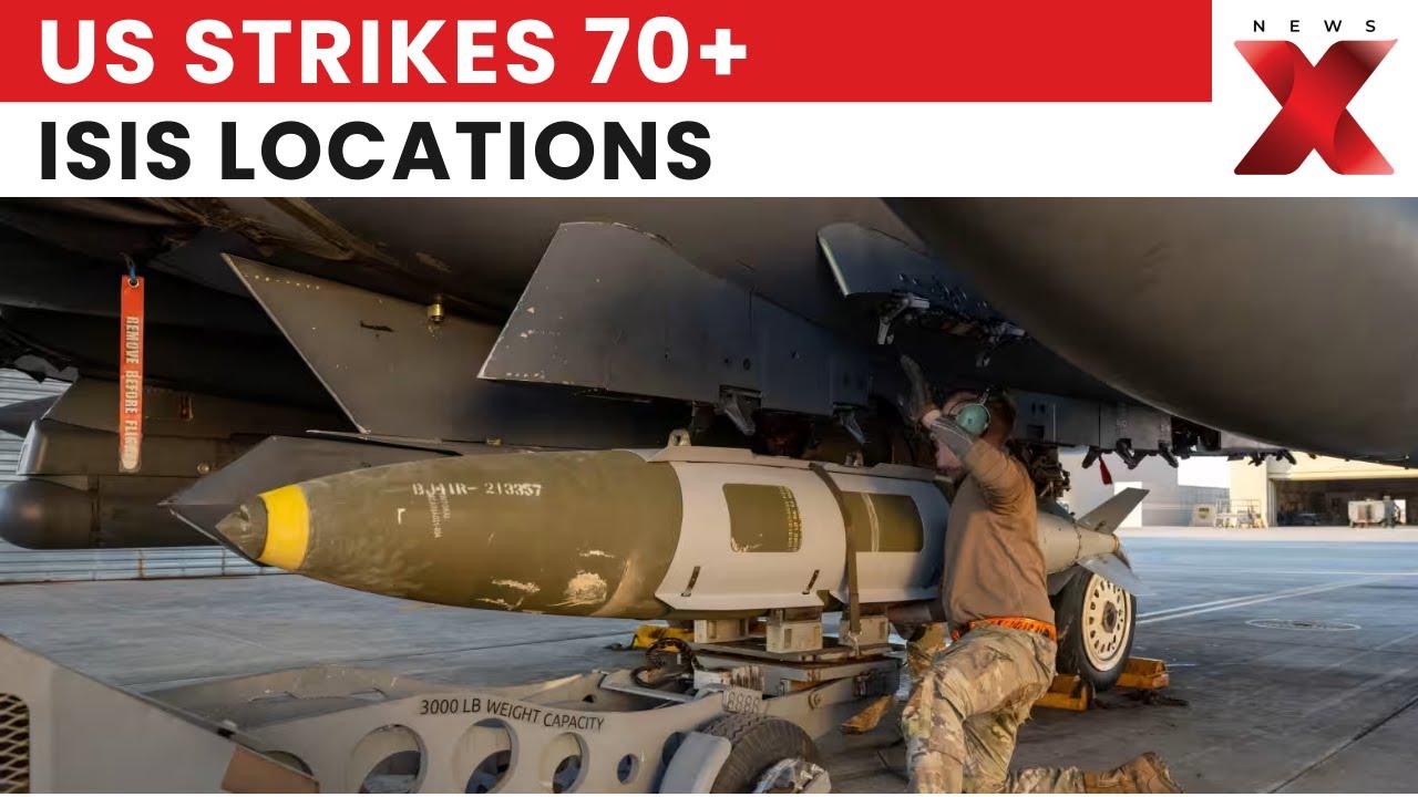 Over 70 Suspected ISIS Locations Hit by US Military After Attack on Convoy
