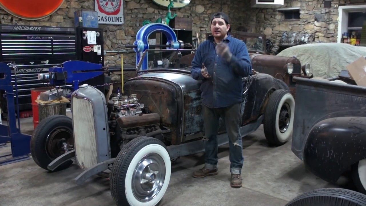 How to Fill the Gas Cap on Ford Model A- Sweet Heart Roadster - Ep. 33