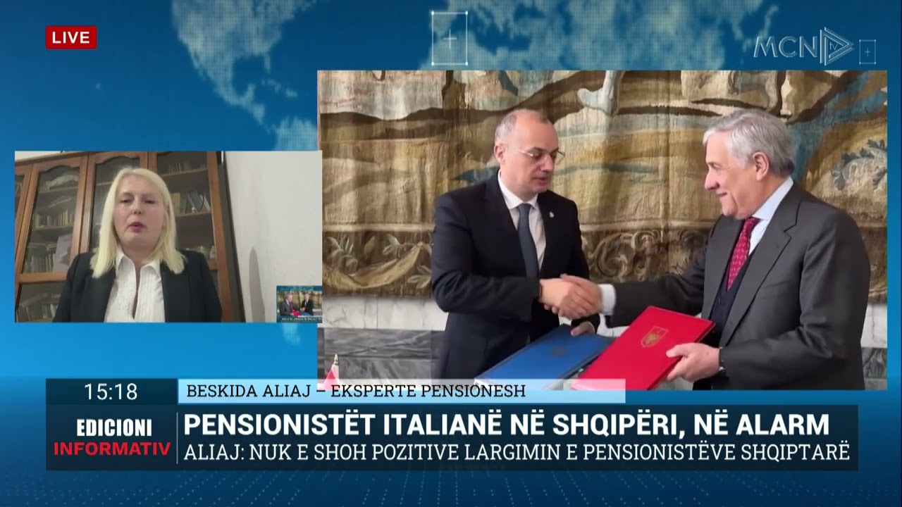 Tatimi 15%, Aliaj: Pensionistët italianë mund të zgjedhin Greqinë