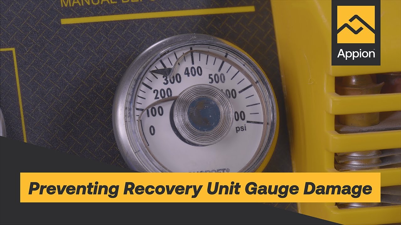 Preventing Recovery Unit Gauge Damage