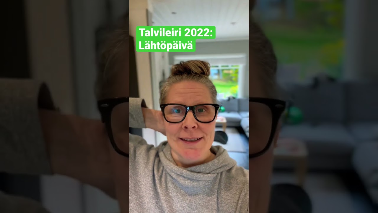 Talvileiri 2022: lähtöpäivän aamu 