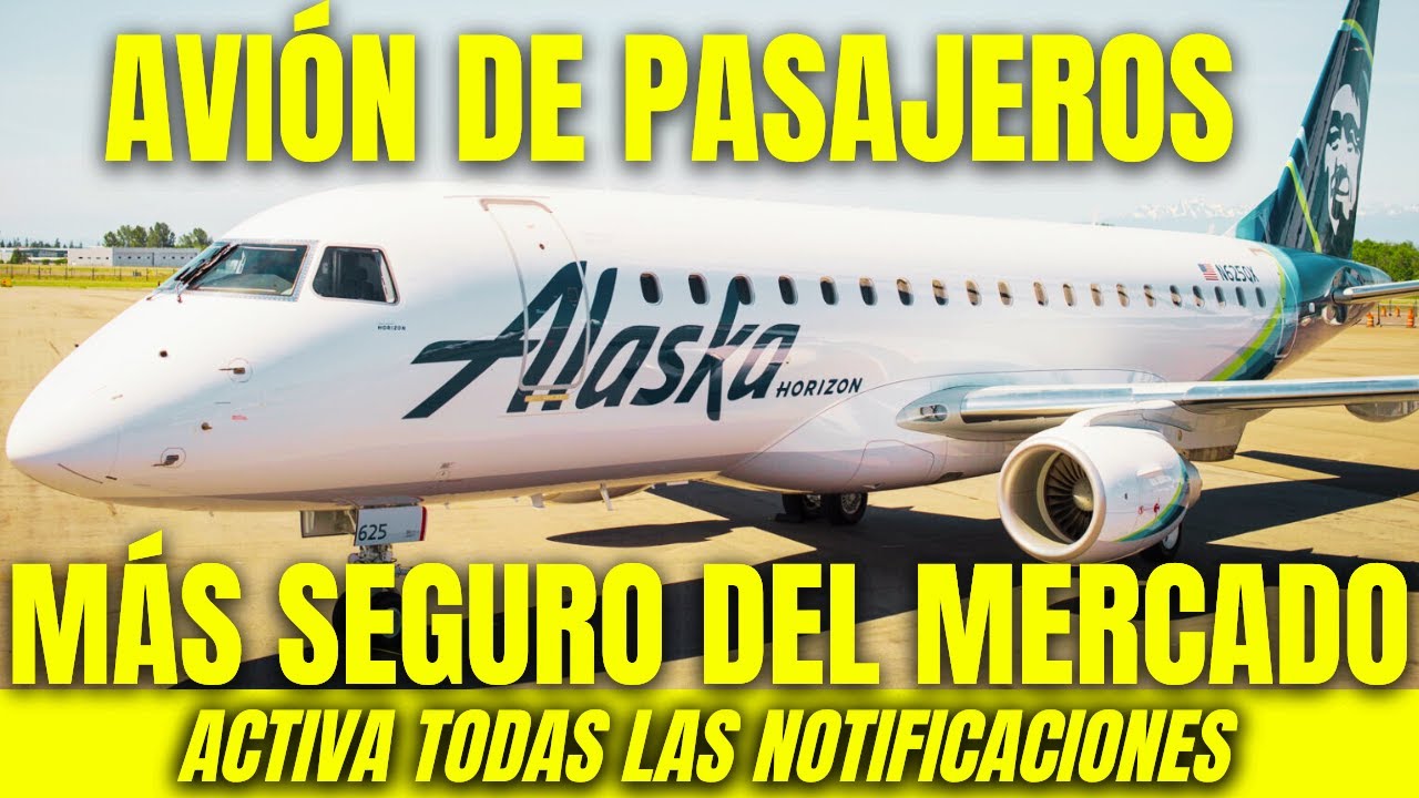 ✅ El Avi&oacute;n MAS SEGURO Embraer E175 #Embraer #E175 #Pasajeros