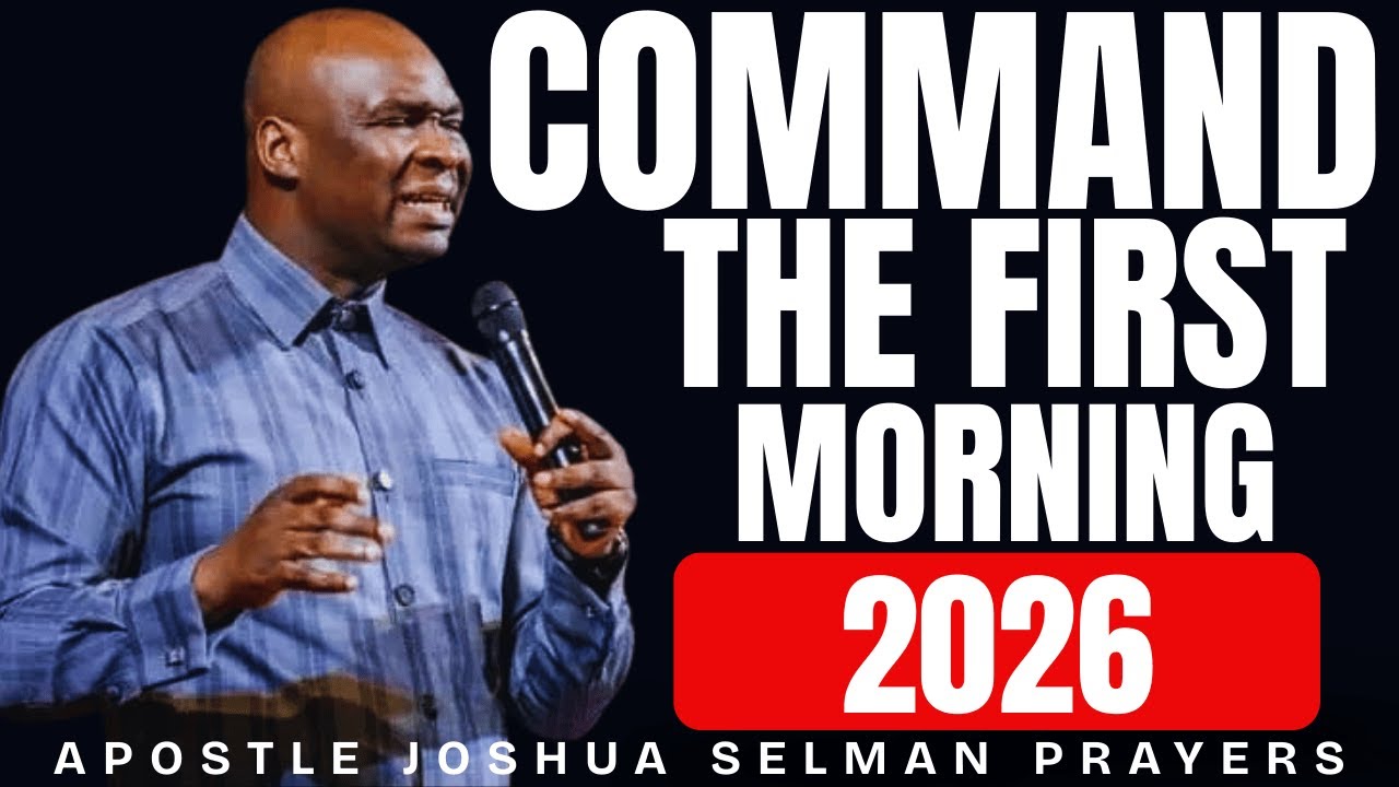 COMMAND THE FIRST MORNING OF 2026 || APOSTLE JOSHUA SELMAN