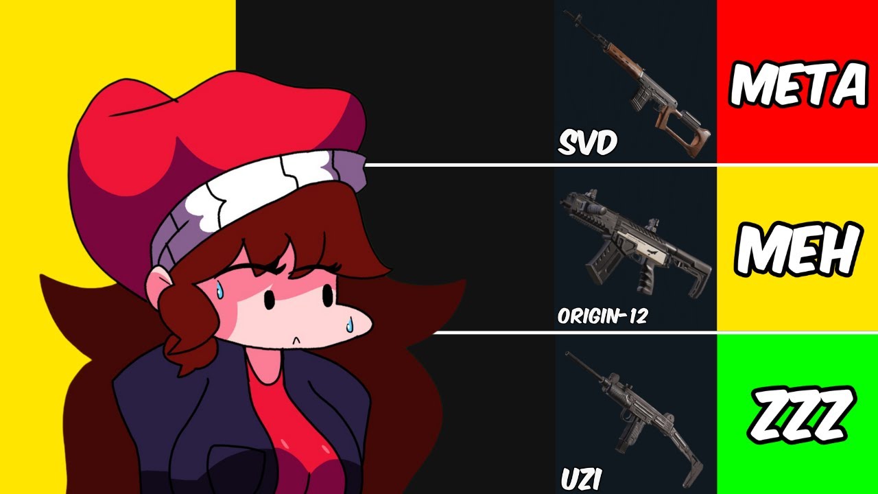 TIERLIST DE ARMAS EN BLOOD STRIKE &iquest;CUAL ES LA MEJOR?