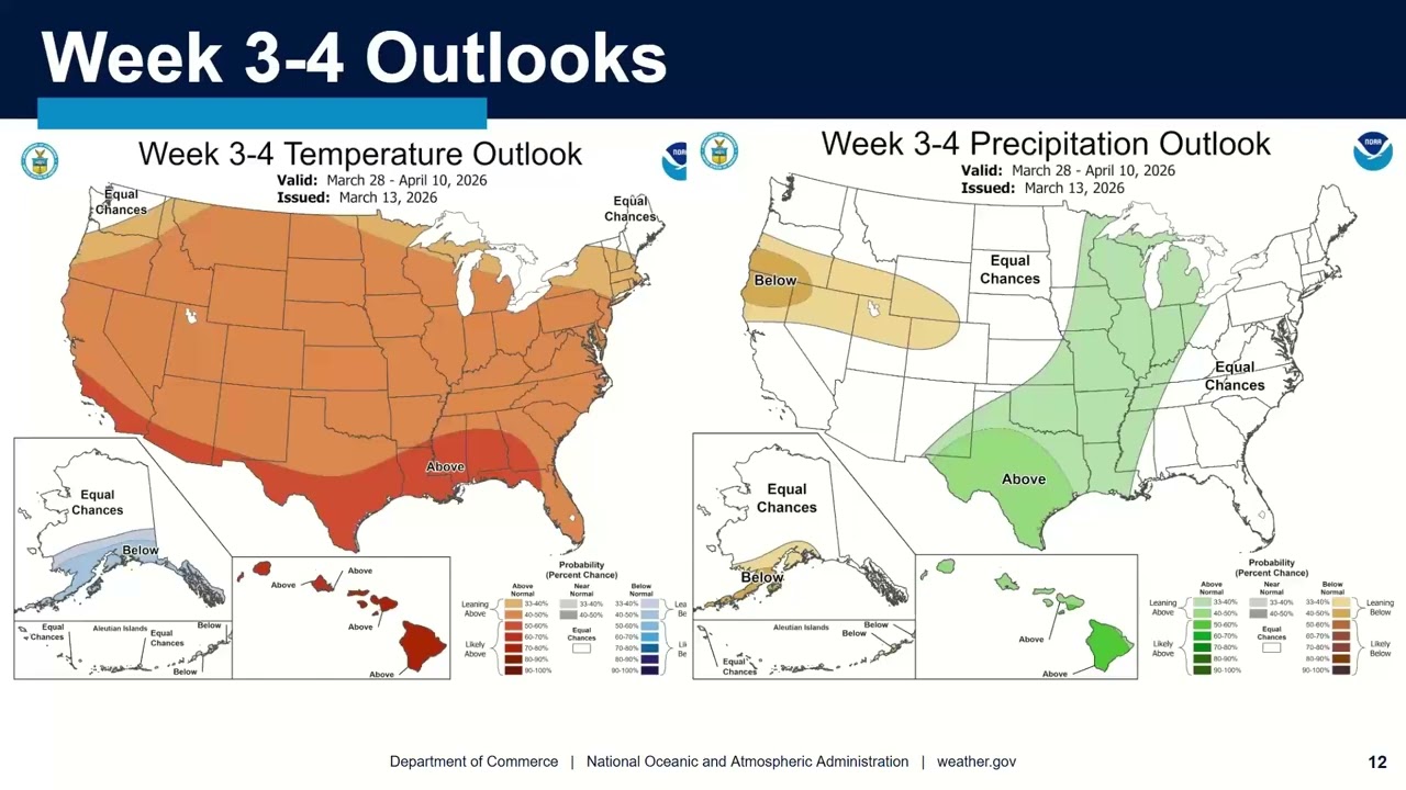 Spring and Summer Outlook for Western and Central North Dakota