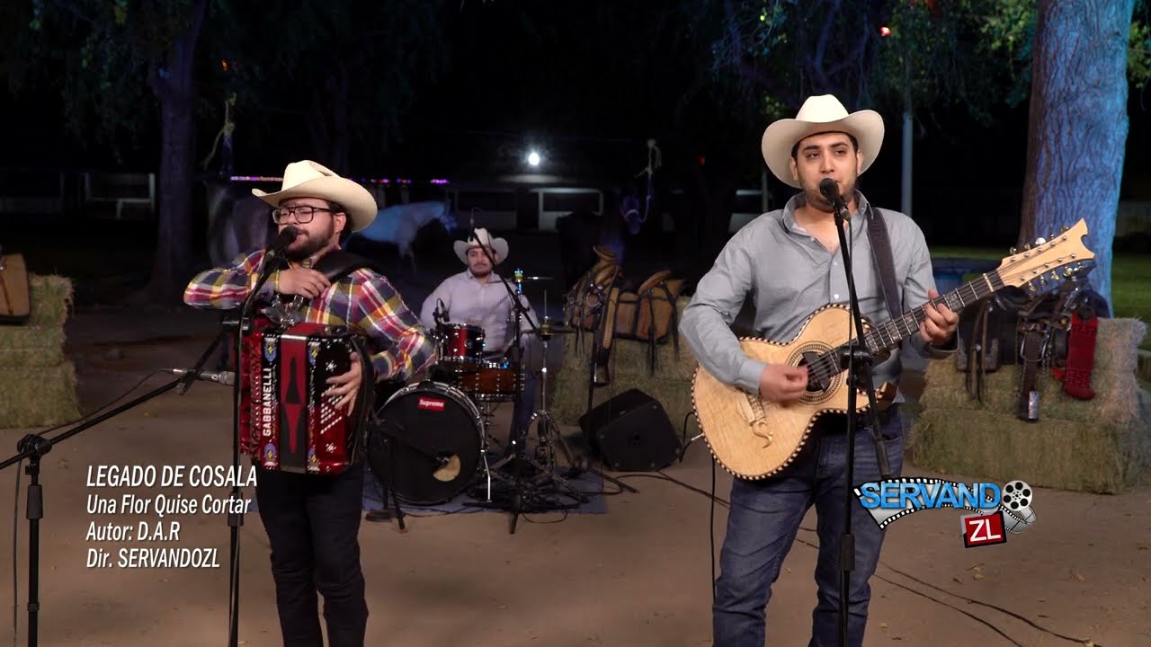 Legado De Cosala - Una Flor Quise Cortar (En Vivo 2022)