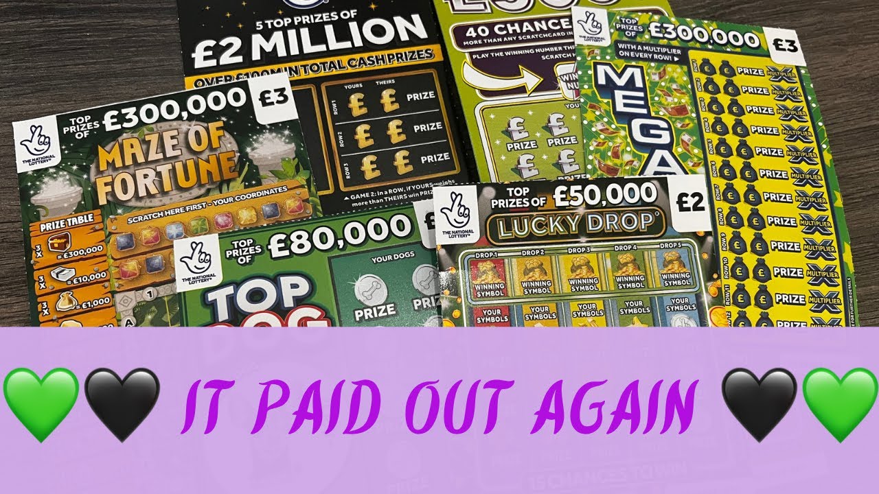 💷 £2m JACKPOT SCRATCH CARD KEEPS GIVING ME WINS 💷 £20 IN PLAY WITH NATIINAL LOTTERY SCRATCH CARDS