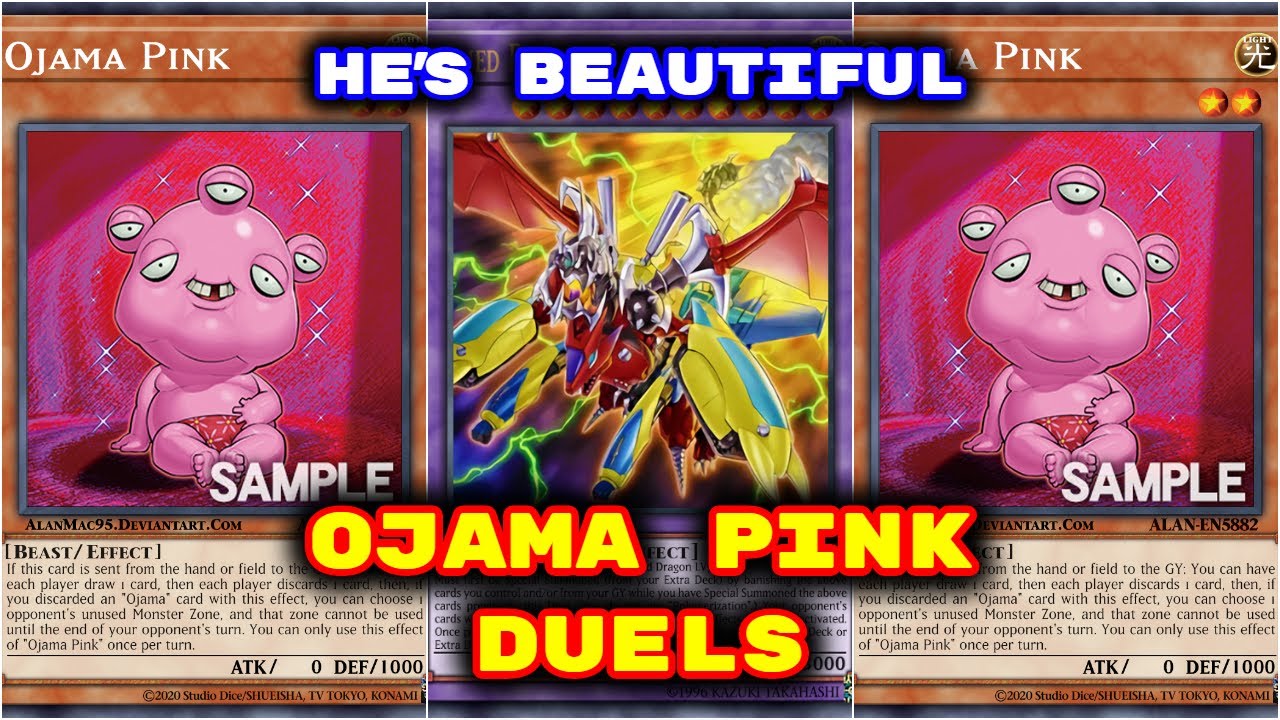 Yugioh - Armed Dragon Thunder Ojama Duels (Feat. Ojama Pink) (Deck Download in Description)