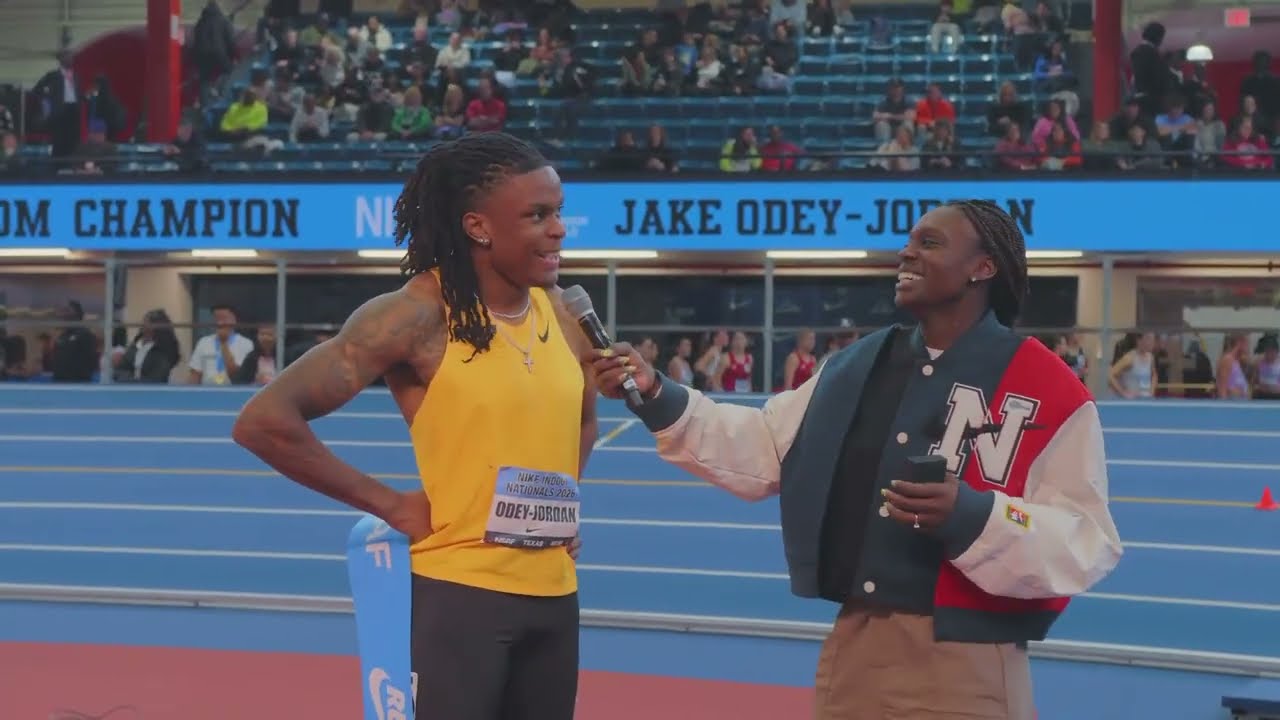 Финал чемпионата среди юношей в беге на 200 метров, забег 2 – Nike Indoor Nationals 2026 [Полная ...