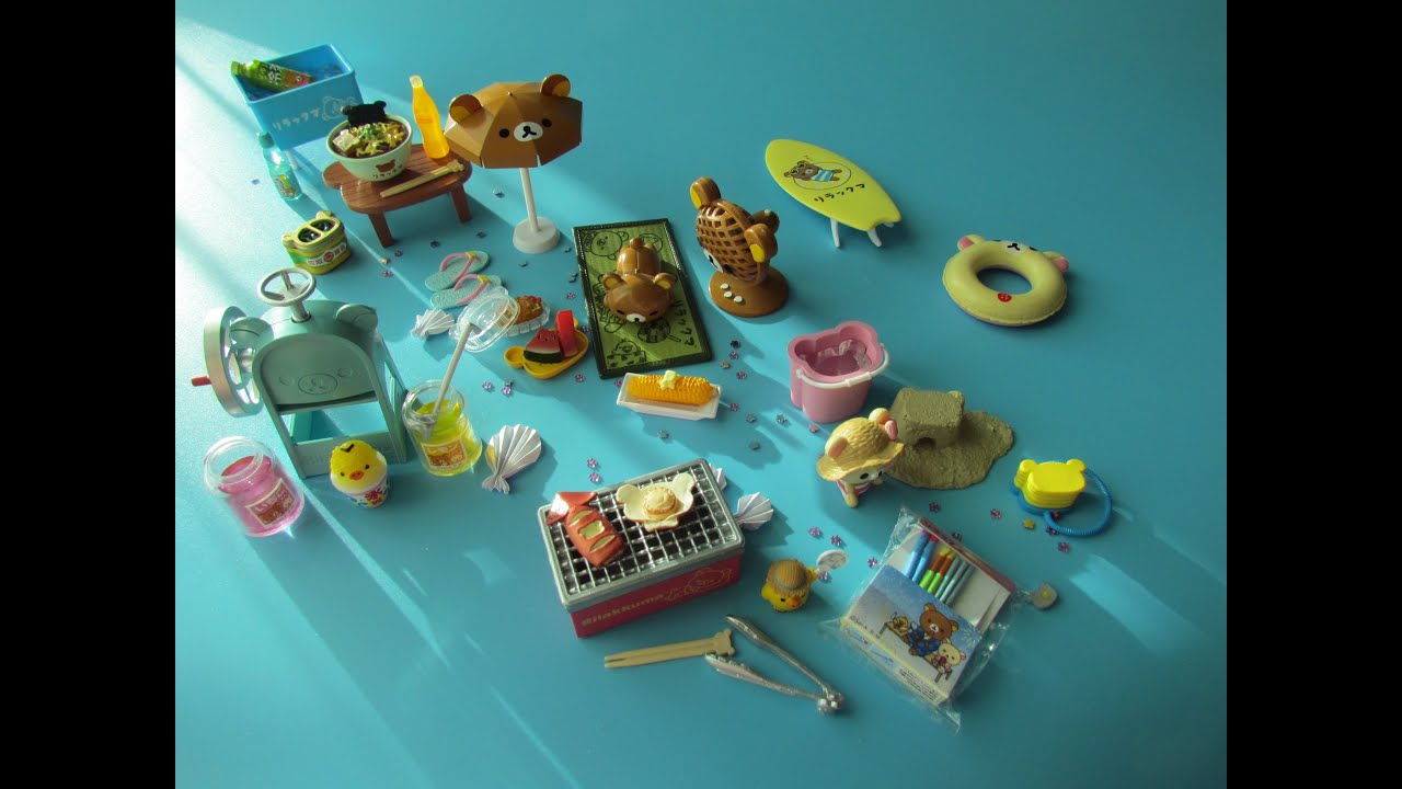 Re-Ment Rilakkuma Goyururi Beach House  リーメント - リラックマ「ごゆるり海の家」
