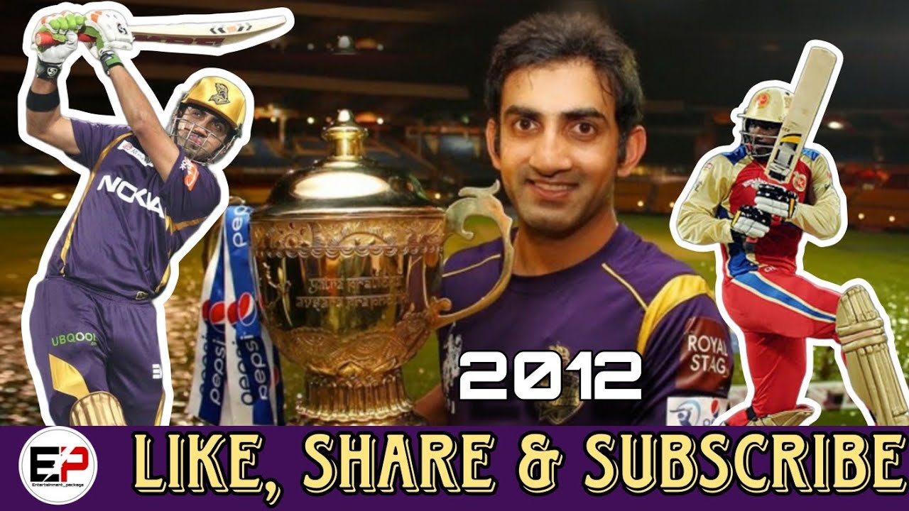 Top Moments from the 2012 IPL Season