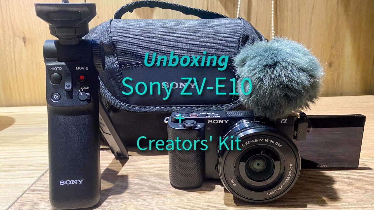 Unboxing the Sony ZV-E10 + Creator Kit | External Mic, Vlogging Grip & More!