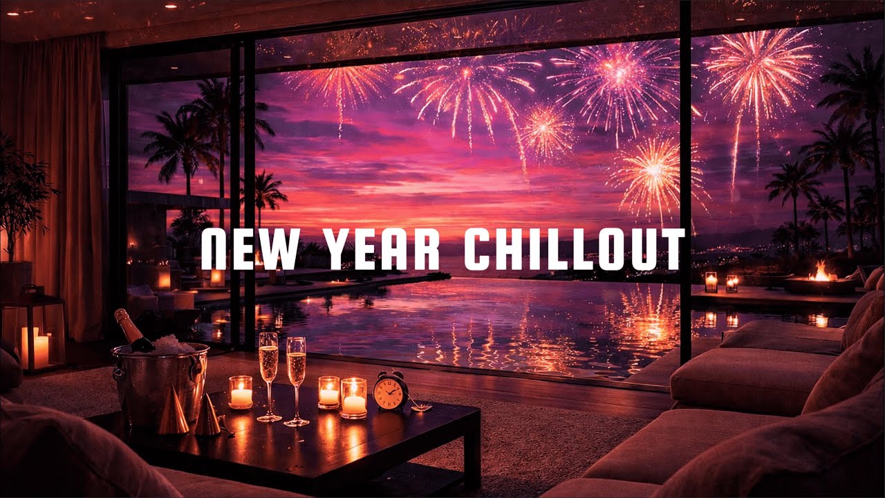 New Year & Chill 🎆 | Smooth Lounge Music | Midnight Fireworks